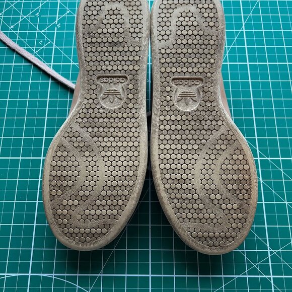 Adidas Pink Tan Leather Stan Smiths (size 41) - Picture 4 of 4